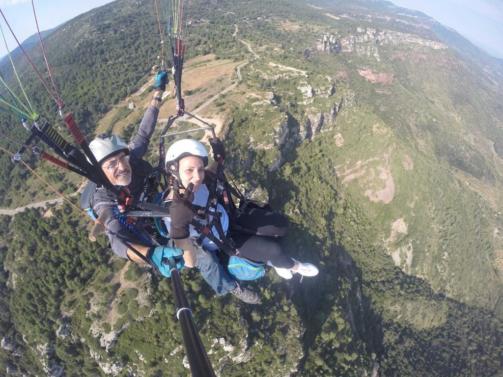 Salou: Mussara-Gebirge Paragliding