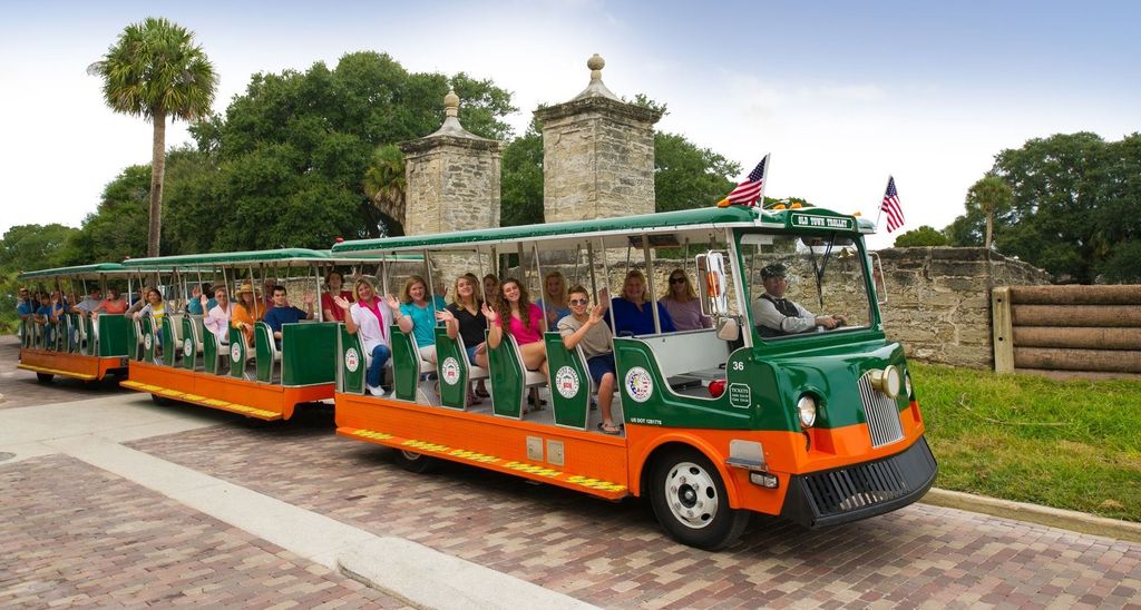 St. Augustine: Hop-On/Hop-Off-Trolley Tour mit Museumseintritt
