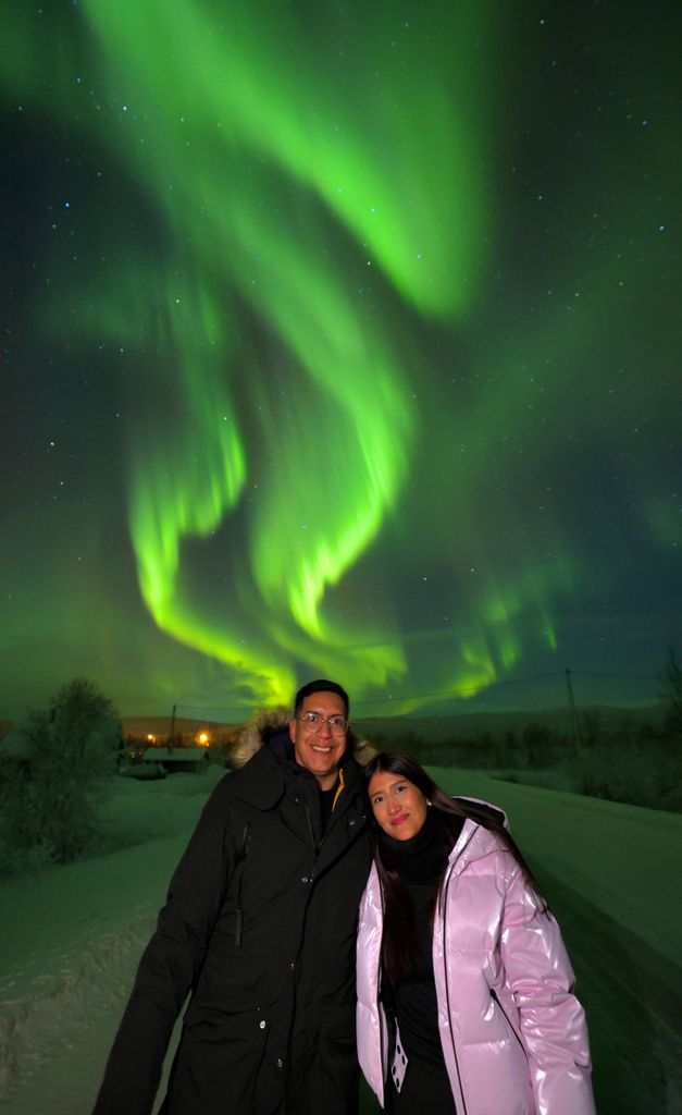 Garantierte Nordlichtjagd im Kleinbus mit lokalem Guide