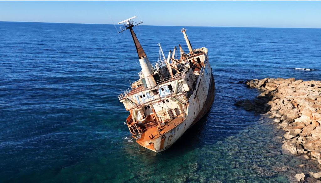 Akamas-Nationalpark: White Stone River, Canyon und Turtle Beach.