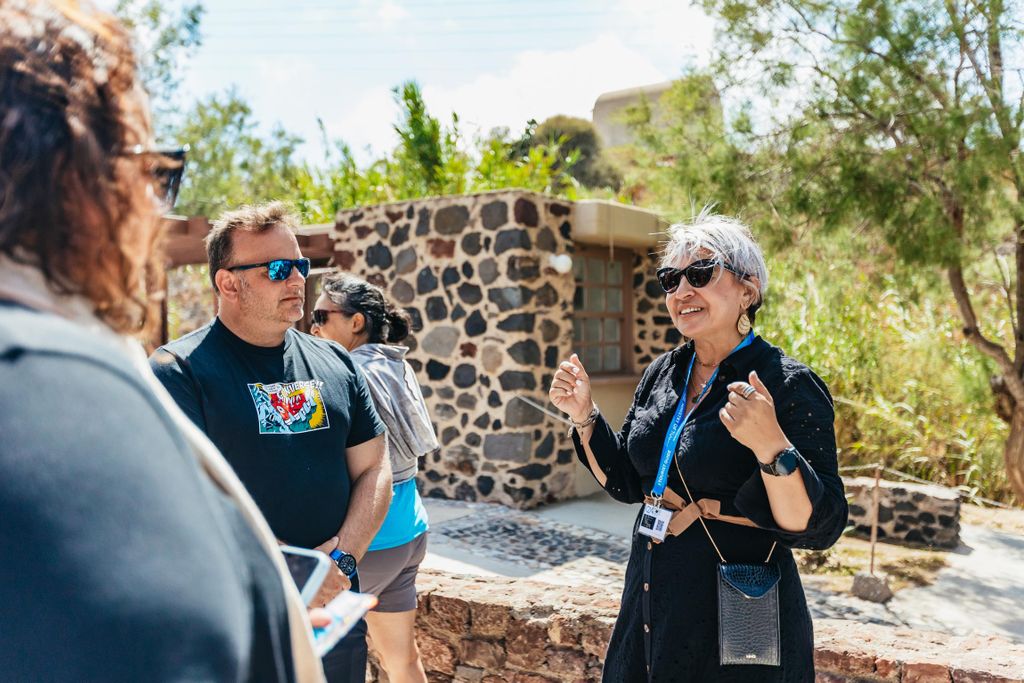 Santorin: Erlebe Akrotiri mit einem lizenzierten Tourguide