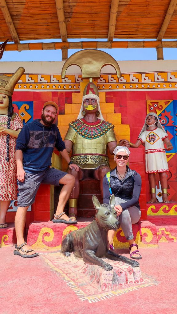 Mond- und Sonnentempel von Trujillo, Pferdeschau, Chan Chan, Huanchaco