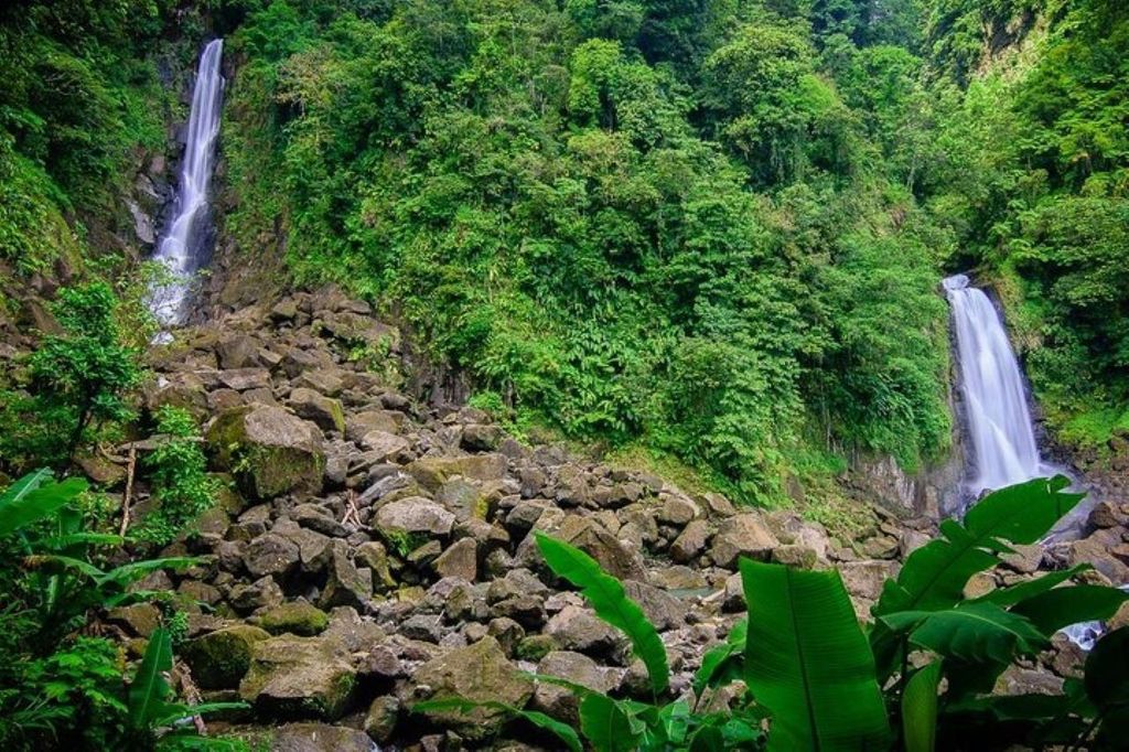 Stadtführung mit Gärten, Vulkan, Trafalgar Falls, Morne Bruce