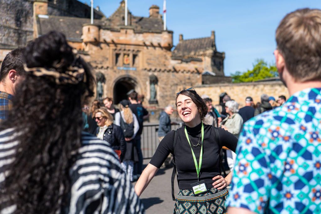 Edinburgh: Edinburgh Castle Guided History Tour mit Tickets