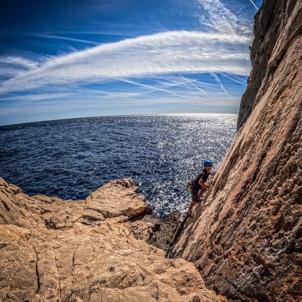 Klettererlebnis in den Calanques bei Marseille