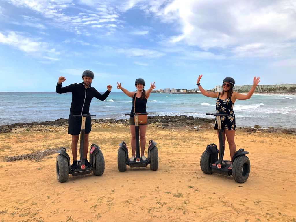 Sa Coma: Off-Road Segway-Tour zum Castell Punta de n'Amer