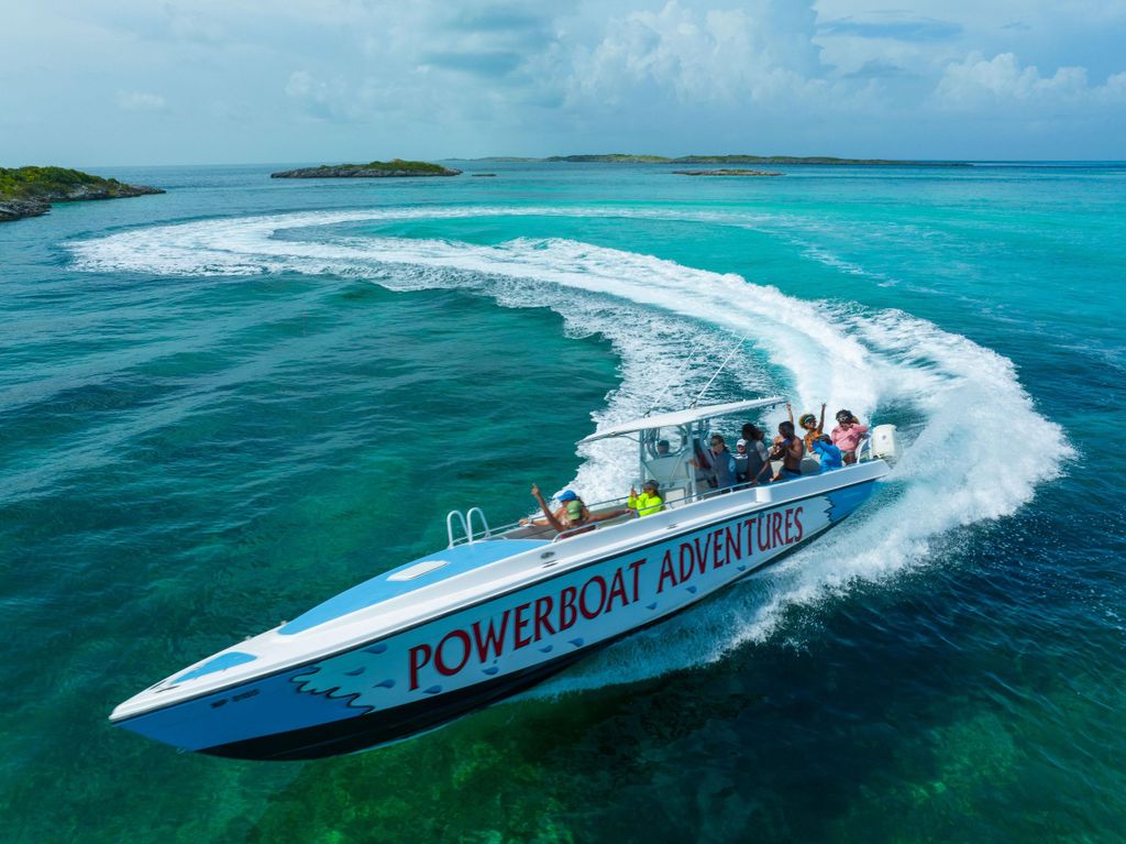 Nassau: Exuma Powerboat Tagestour