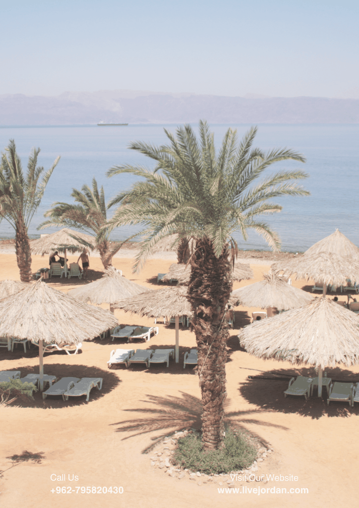 Aqaba: Privatstrand, Pools, Schnorcheln & Bootsfahrt, Transfer