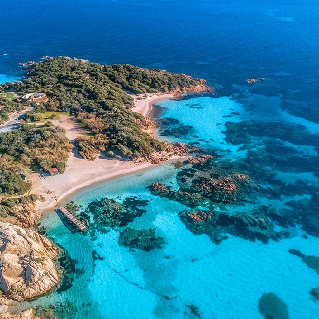 Cugnana: Schlauchboot-Tour Capriccioli und Mortorio