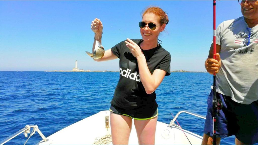 Angeln vom Boot aus in Gallipoli