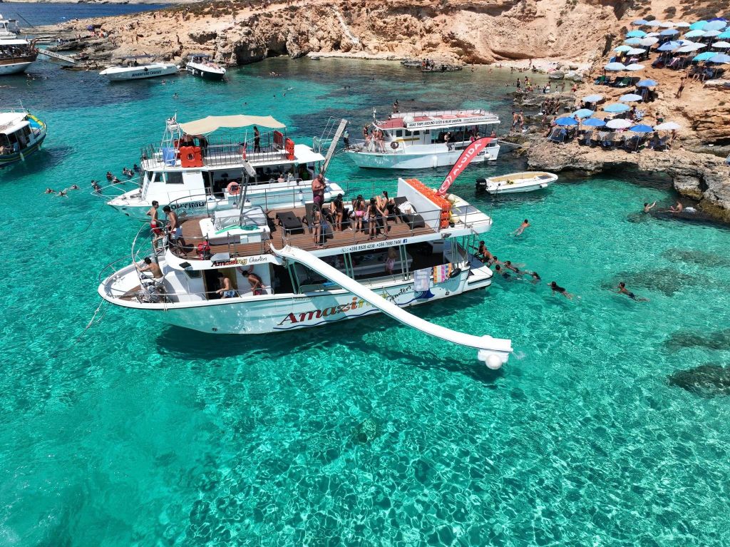 Küstenkreuzfahrt vor Malta: Comino, Blaue Lagune & Kristallklare Lagune