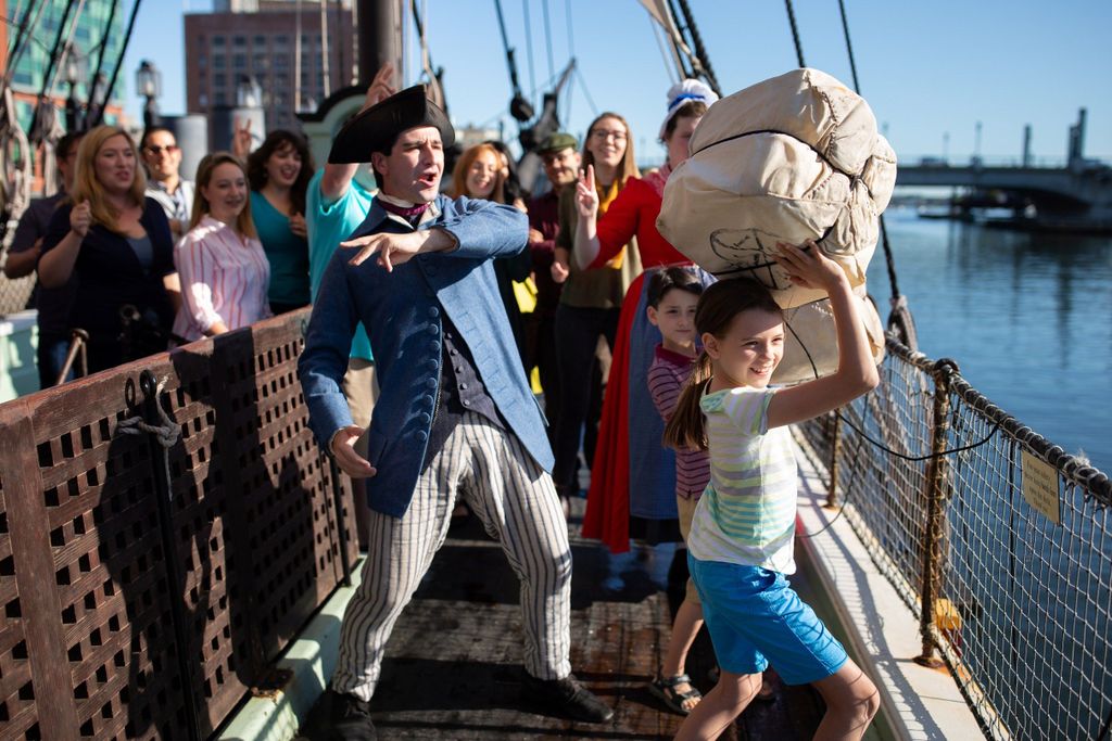 Boston: Interaktive Tour zu den Schiffen und dem Museum der Boston Tea Party