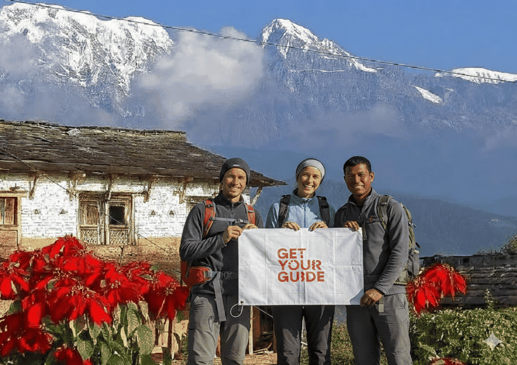 Pokhara: Private Tageswanderung im Annapurna-Vorgebirge mit Transfers