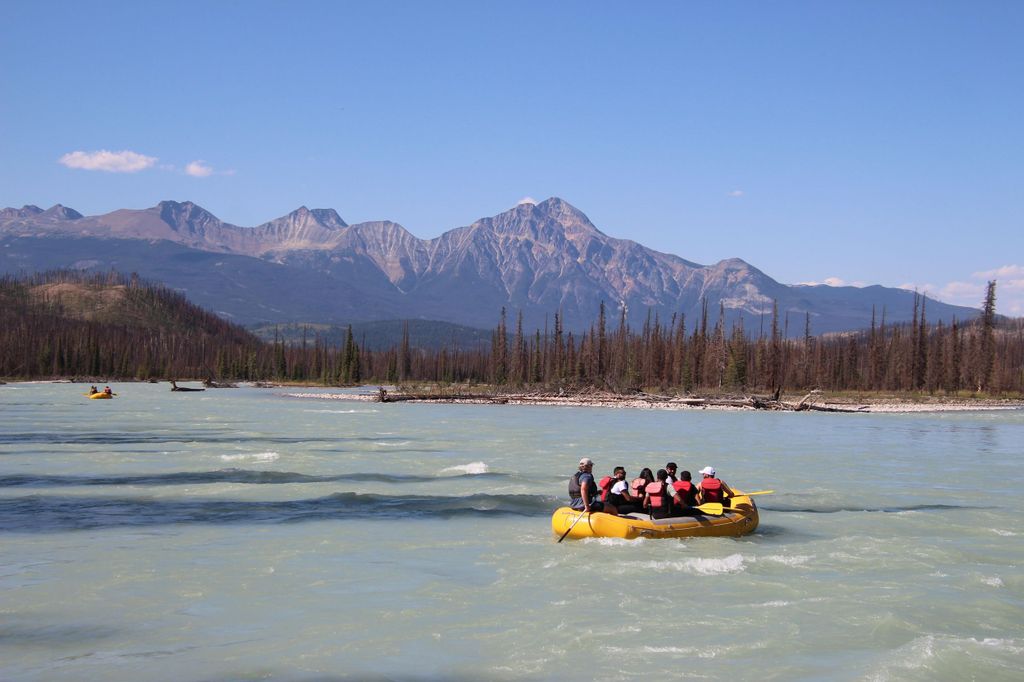 Jasper National Park: 2-stündiges Wildwasser-Rafting