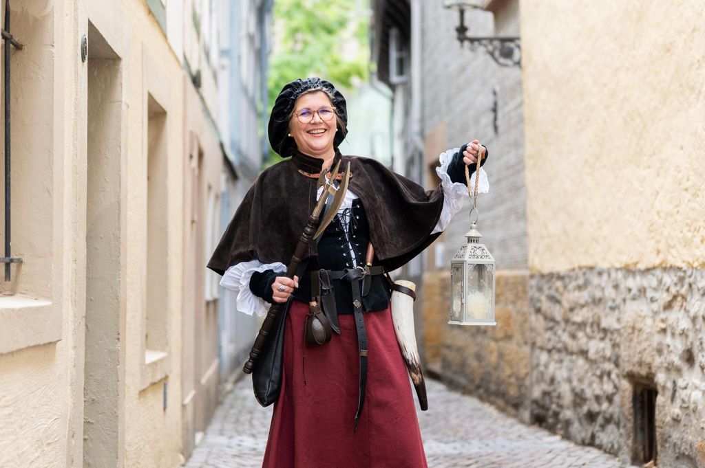 Goslar: Unterwegs mit der Frau des Nachtwächters