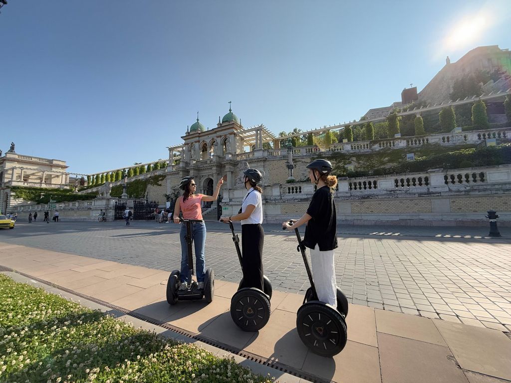 Private Segway-Tour durch die Budaer Burg in Budapest