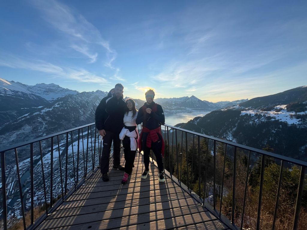 Interlaken: Geführte Wanderung zum Harder Kulm mit Schweizer Triathlet