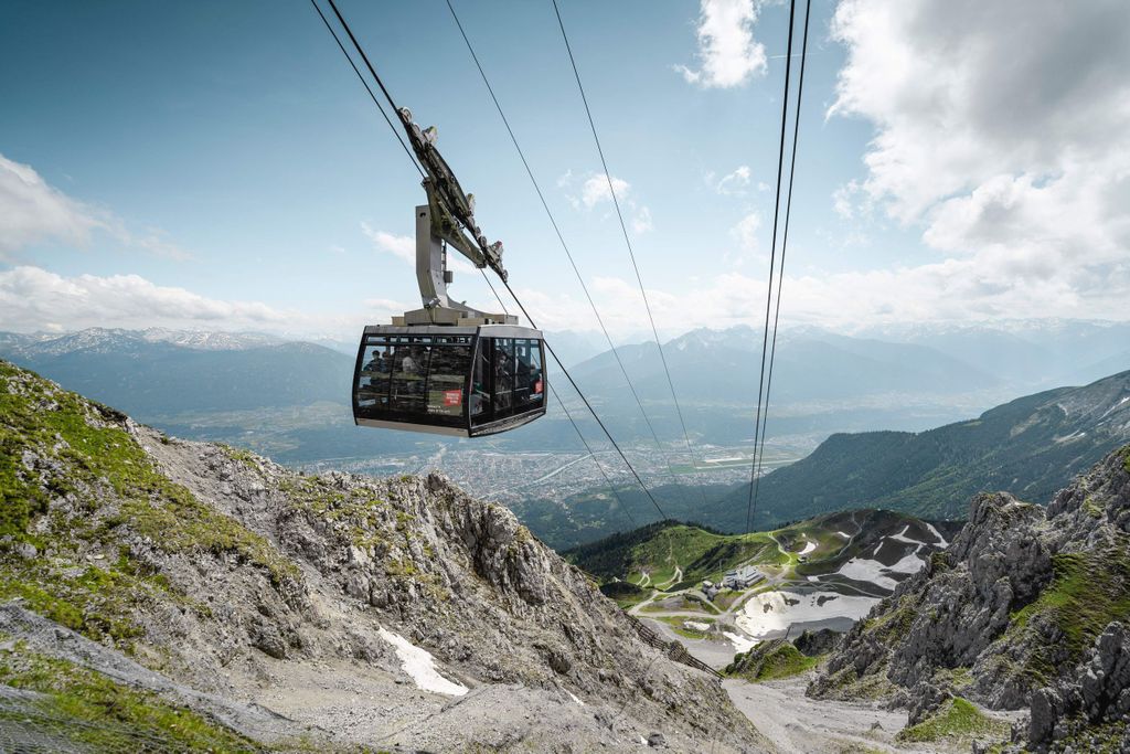 Der Gipfel von Innsbruck: Ticket für Hin- und Rückfahrt der Seilbahn