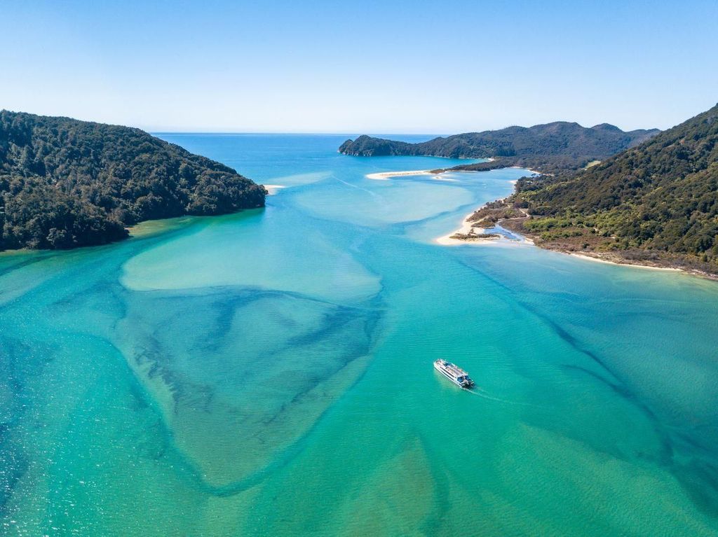 Nelson: Bootstour durch den Abel-Tasman-Nationalpark nach Golden Bay