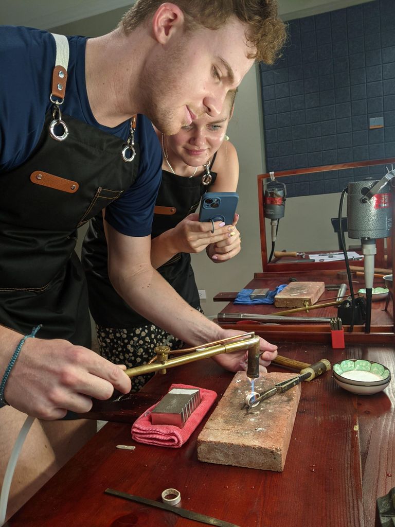 Hanoi: Einzigartiger Silber-Schmuck-Workshop mit 5 g Silber