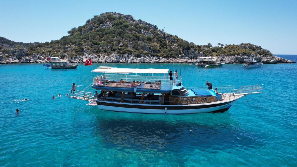 Kalkan: Bootstour zur versunkenen Stadt Kekova