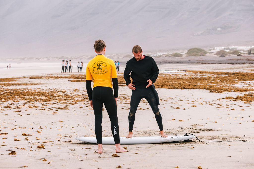 2 Stunden privater Surfunterricht - Lanzarotes erste Surfschule