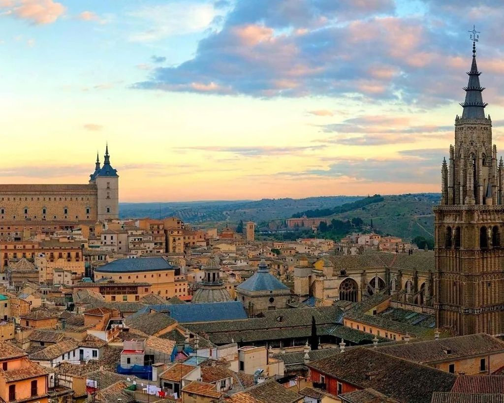 Segovia, Toledo, Alcazar: Abfahrt von Madrid