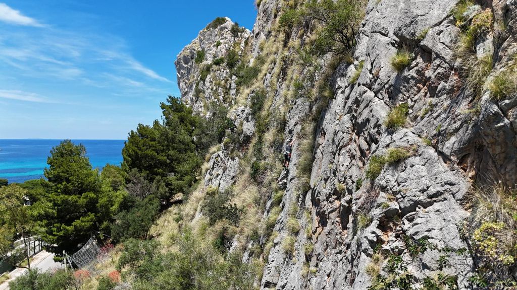 Palermo: Mondello, halbtägiges Klettererlebnis