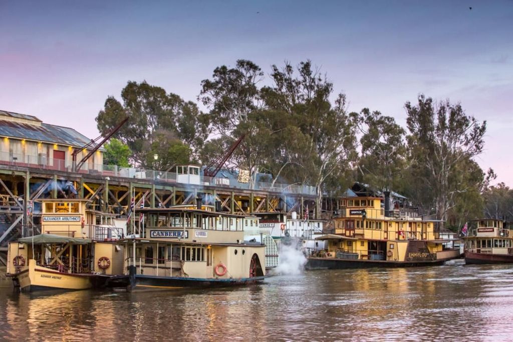 Melbourne: Murray River Paddle Steamer, Wein- und Wildtiertour