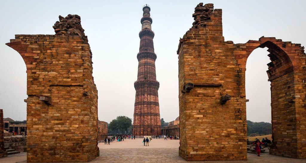 Private Führung ohne Anstehen durch Qutub Minar