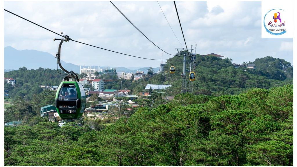 Top-Highlights: Langbiang Mountain, Seilbahn, Wasserfall-Tour