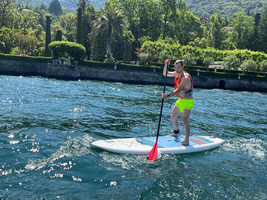 Bellagio Comer See: Stand up Paddle Verleih