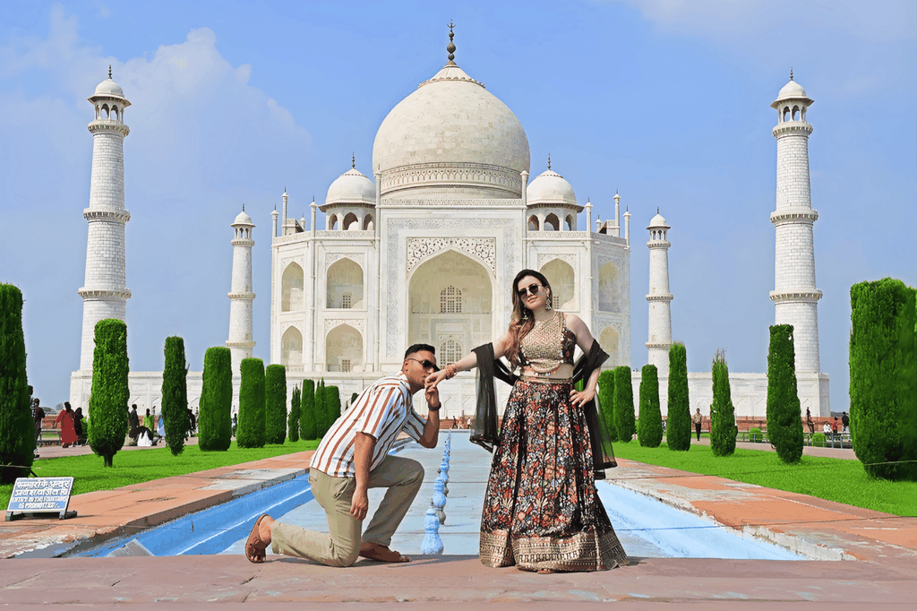 Von Agra aus: Skip-the-Line Taj Mahal & Agra Fort Tagestour