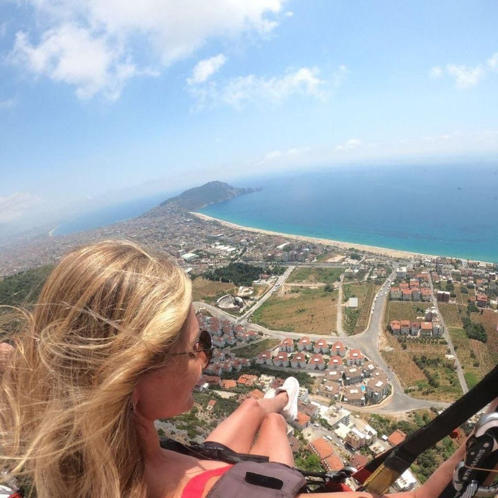 Alanya: Tandem-Paragliding-Erlebnis mit Videooption