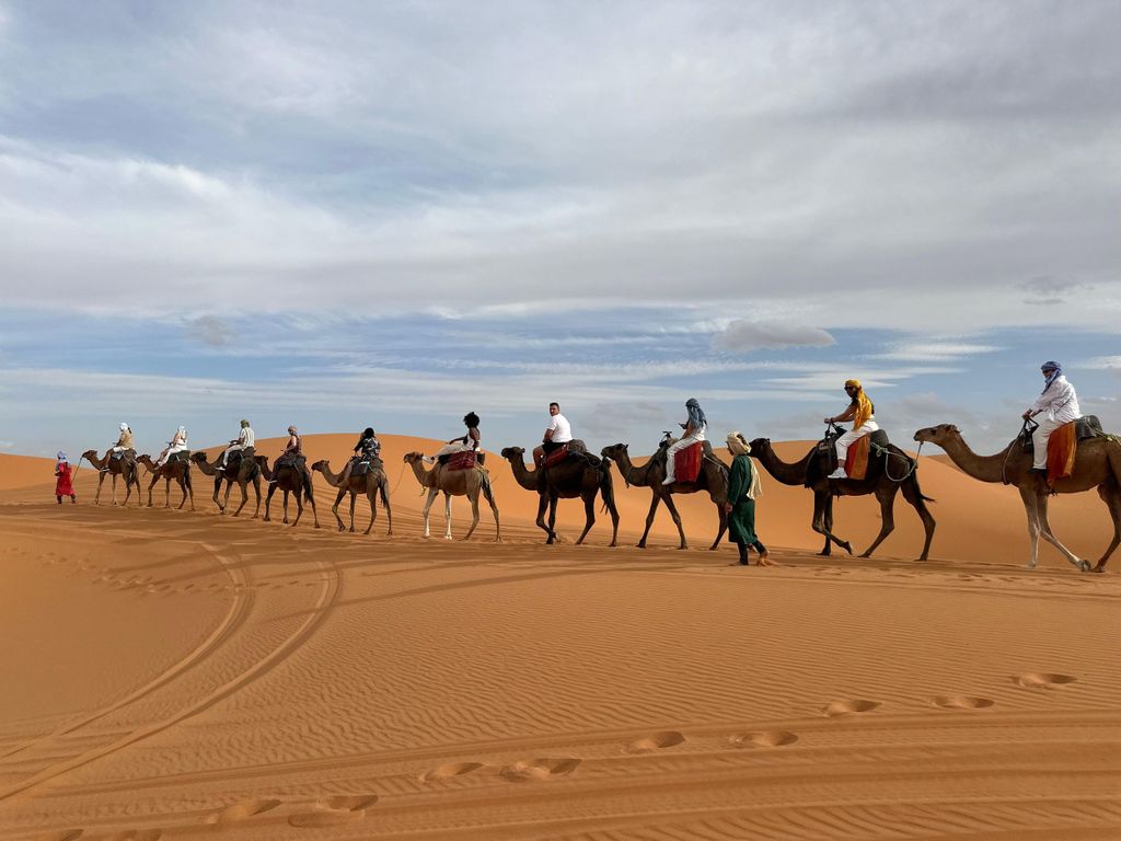 Ab Marrakesch: 3-tägige Tagestour nach Fès über die Merzouga-Wüste