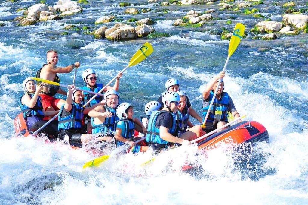 Stadt Side: Wildwasser-Rafting mit Mittagessen