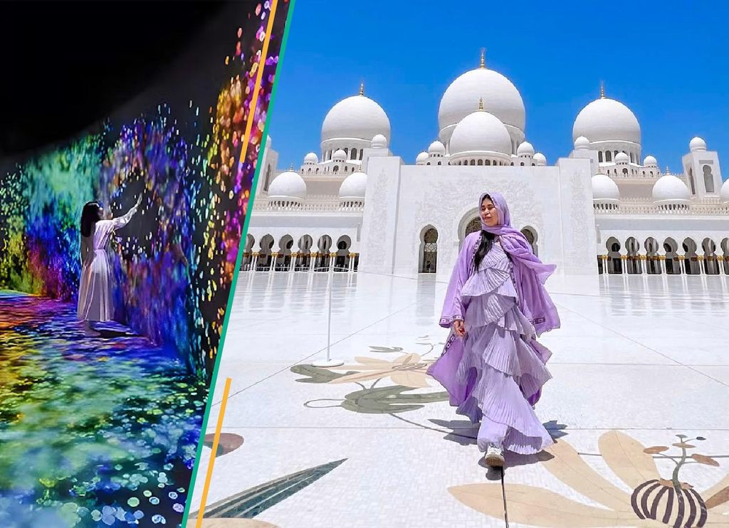 Von Dubai: Stadtführung durch Abu Dhabi mit TeamLab-Erlebnis
