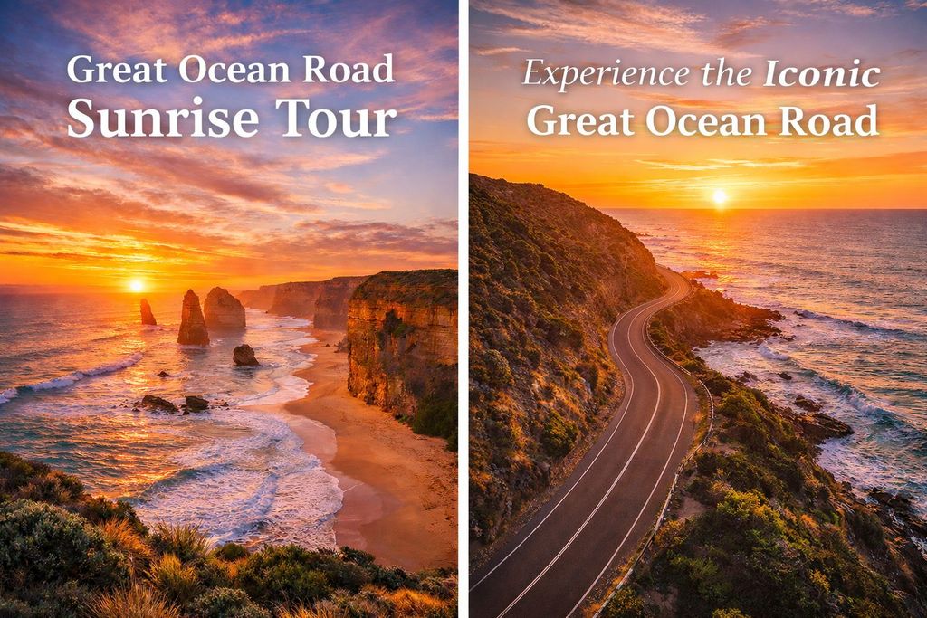 Great Ocean Road: umgekehrte Tour bei Sonnenaufgang