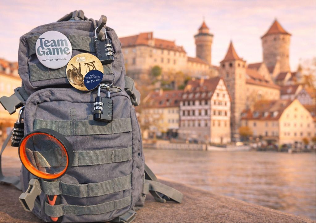 Outdoor Escape Game mit Rätsel-Rucksack Nürnberg: Das Vermächtnis Dürers