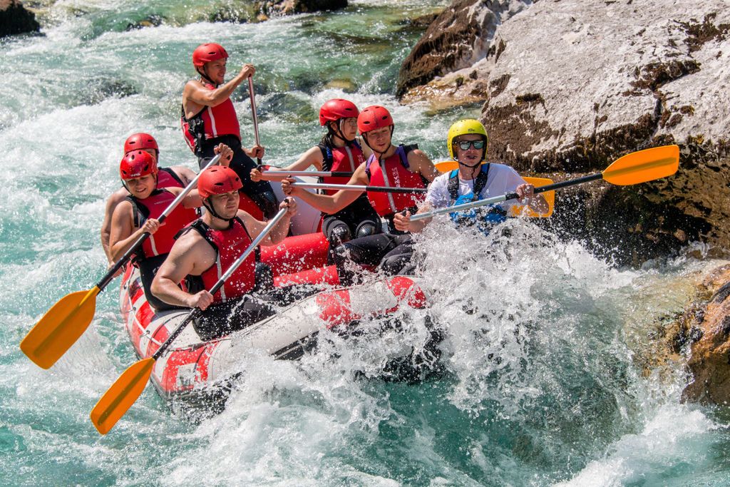 Bovec: Rafting-Abenteuer auf dem Fluss Soča mit Fotos