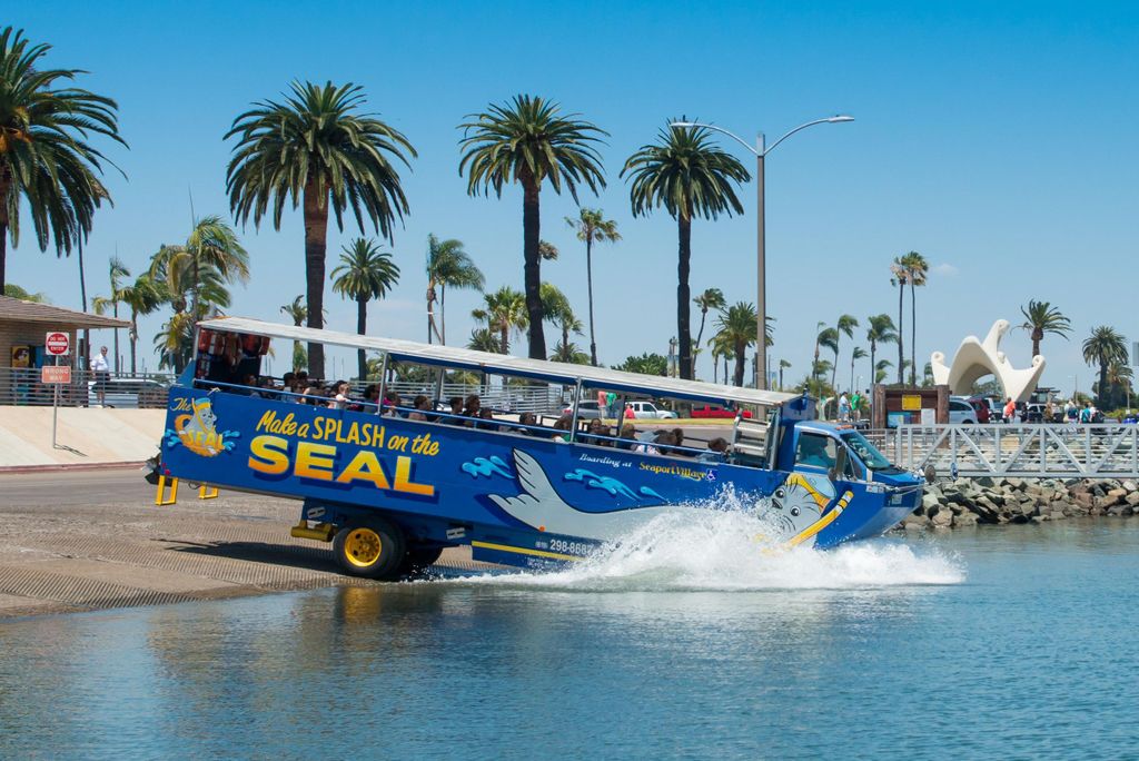 San Diego: SEAL City Tour mit dem Amphibienbus