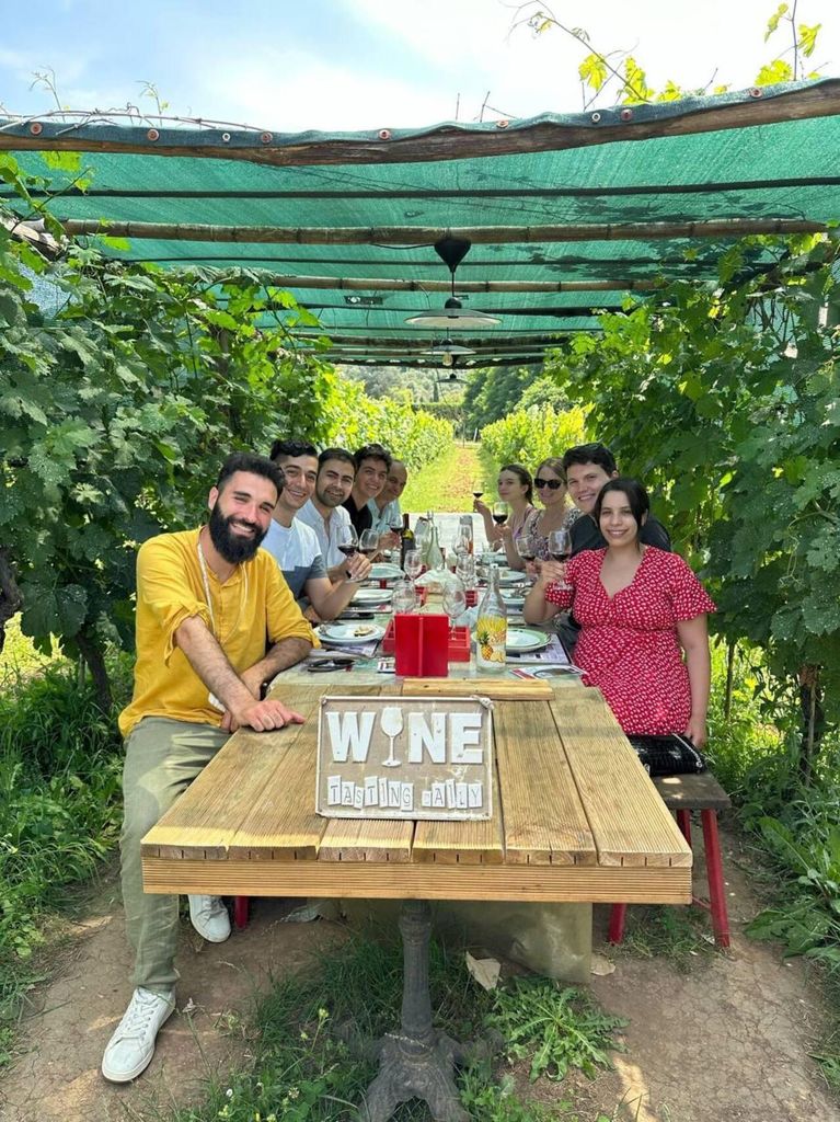 Verkostung in einem toskanischen Weingut mit Transfer von Lucca