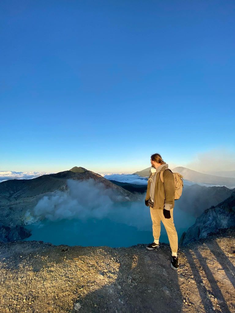 Berg Ijen : Blaues Feuer