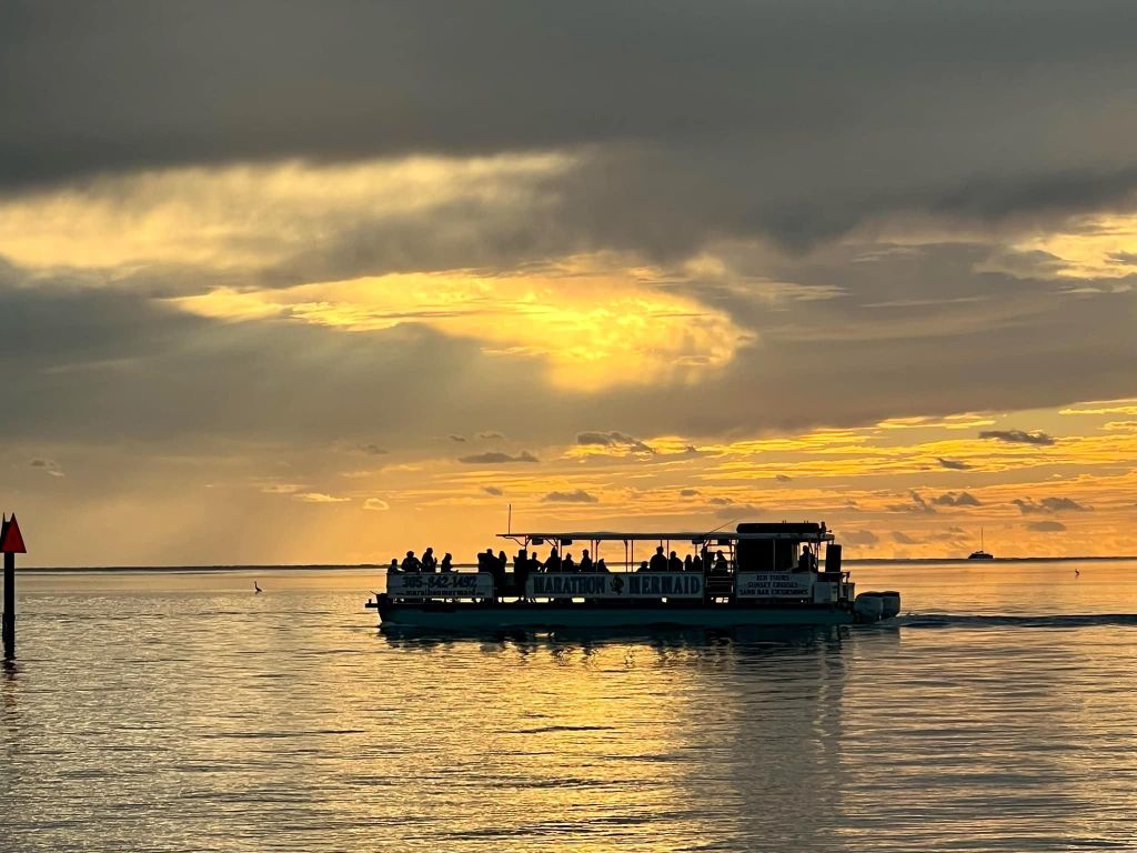 Florida: Champagner-Kreuzfahrt bei Sonnenuntergang auf der Marathon Mermaid