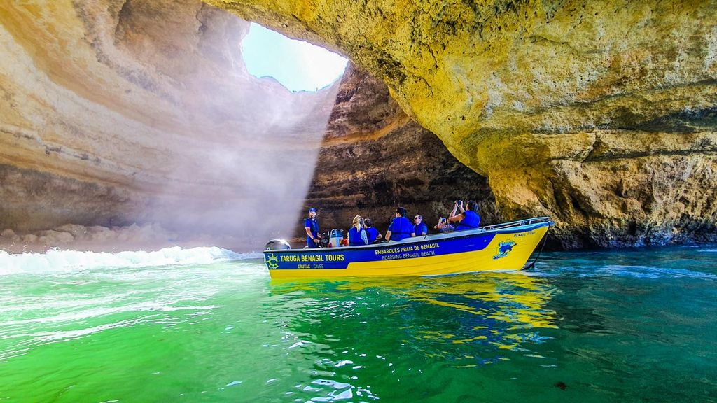Von Benagil: Express-Tour zur Benagil-Höhle und zum Strand von Marinha