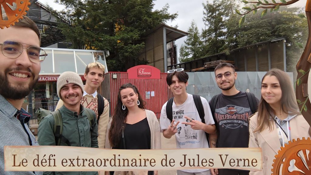 Nantes: Outdoor Escape Game - Le défi de Jules Verne