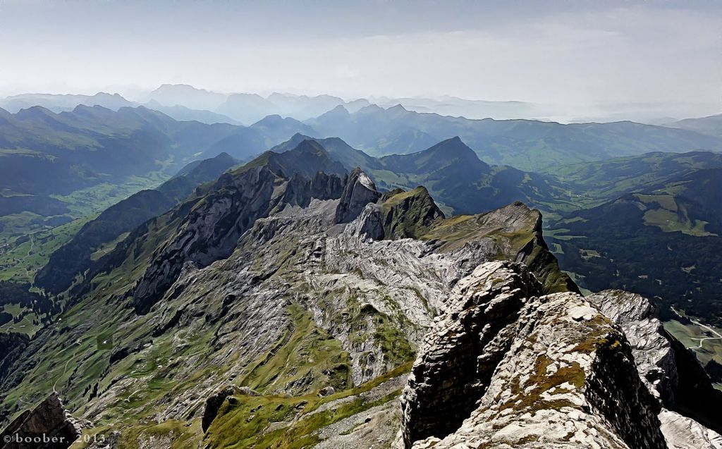 Blick vom Säntis