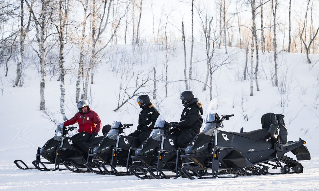 BODØ: Schneemobil-Abenteuer