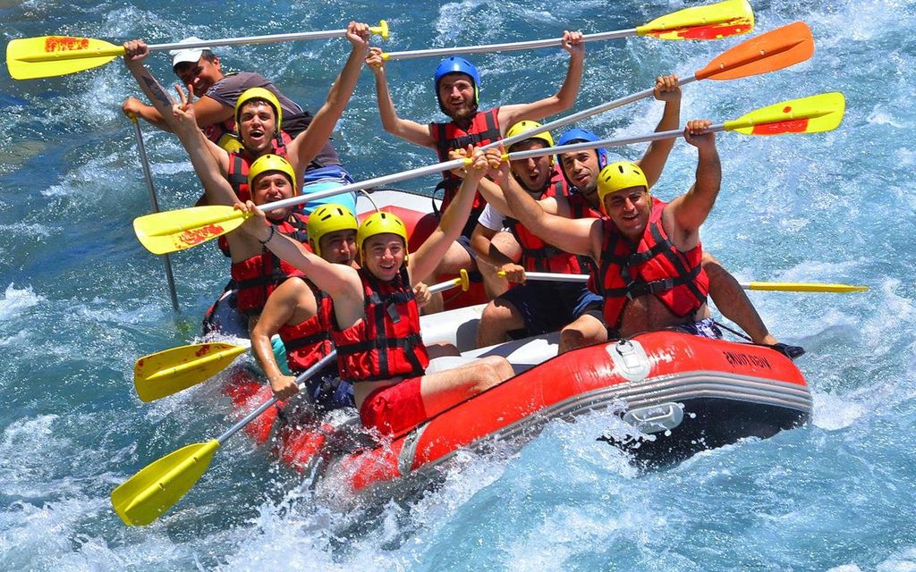 Ganztägige Rafting- und Jeep-Safari-Kombitour ab Antalya/Kemer