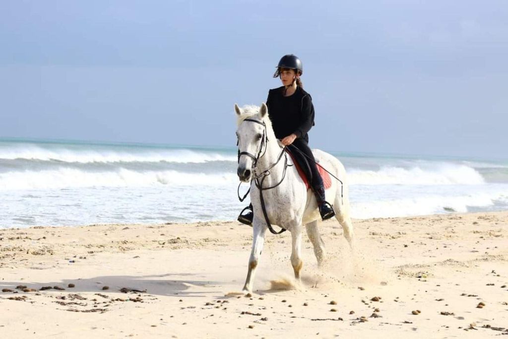 Hammamet: Reiten am Strand